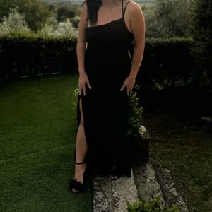 Elegant Black Evening (Bridesmaids) Dress
